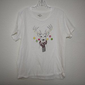 JCrew Collector's Tee - Reindeer
